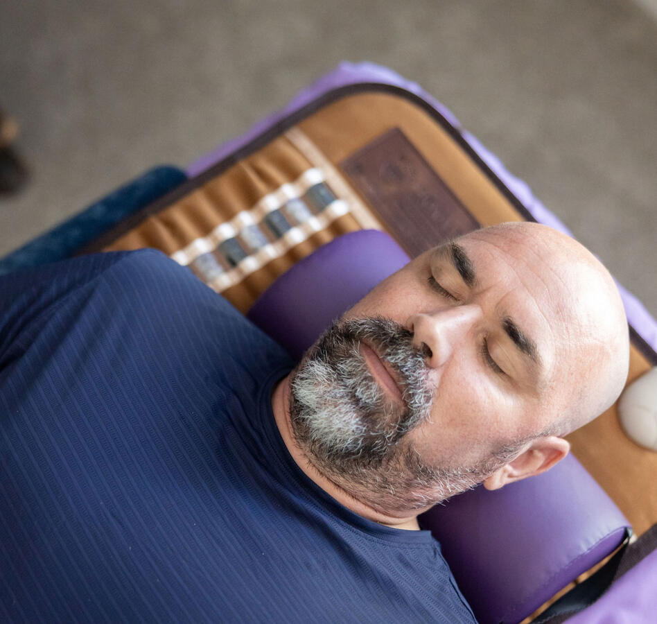 Wellness Offerings BioMat stress healing